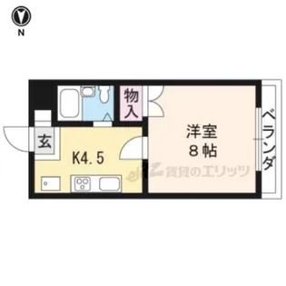 ヌーボ静市【3階】の間取り