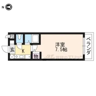 グランソフィア【B205号室】の間取り