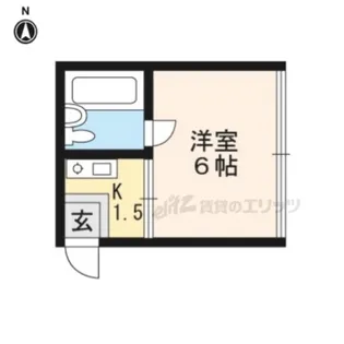 ソフィア山科【202号室】の間取り