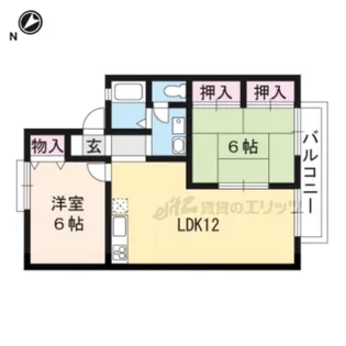 フォレストパーク【A203号室】の間取り