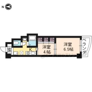 エンジェル・レジデンス【205号室】の間取り