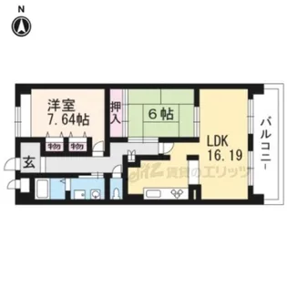 スプルース・ティカ【5階】の間取り