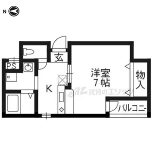 HIRO HOUSE【302号室】の間取り