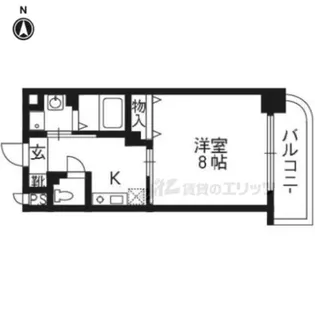 グランドプレア 【207号室】の間取り