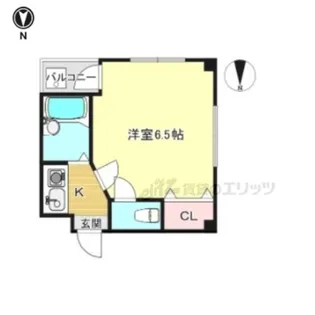 平行マンション【1階】の間取り