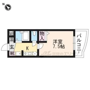 アースマーシーマンション【3階】の間取り