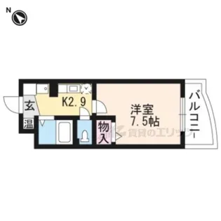 アースマーシーマンション【3階】の間取り