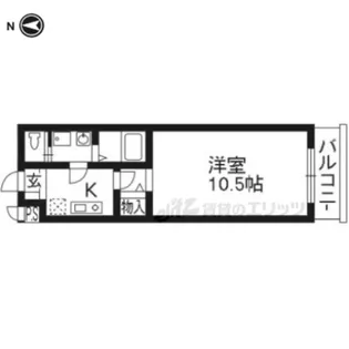 メゾン・チェリー イースト【3-B号室】の間取り