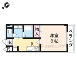 エクセレント中村?【103号室】の間取り