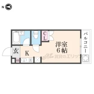 サンシーガル?【3階】の間取り