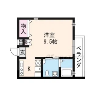 エスペランス【201号室】の間取り