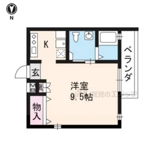 エスペランス【3階】の間取り