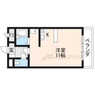 メゾン・ド・コート【206号室】の間取り