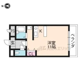 メゾン・ド・コート【302号室】の間取り