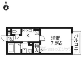 カーサ・カロ【2階】の間取り