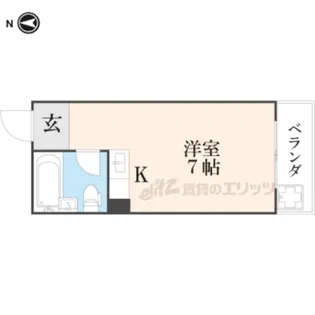 クリーンビルマスダ【2階】の間取り