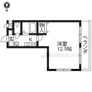 桂川ショウエイマンション【301号室】の間取り