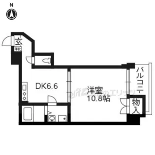プラタラク【6階】の間取り