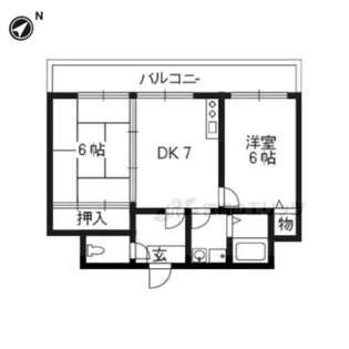 ノースパレス27【208号室】の間取り