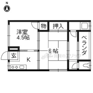 ハイツ藤【23号室】の間取り