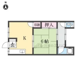 ハイツ藤【23号室】の間取り