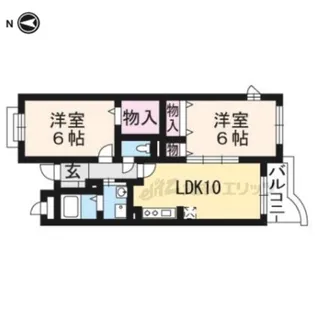 エクセレンテ【101号室】の間取り