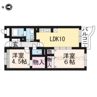 エクセレンテ【3階】の間取り