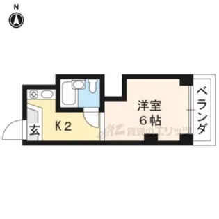 ハウスイン芝吹【3-B号室】の間取り