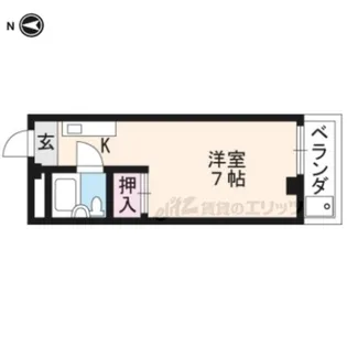 ハイツ協栄【1階】の間取り