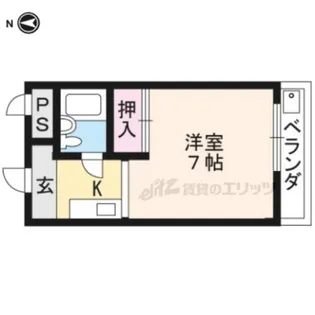 ハイツ協栄【2階】の間取り