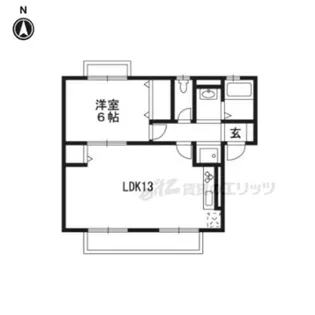 ピシックK?【101号室】の間取り