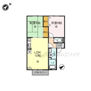 リアルコンフォート【2階】の間取り