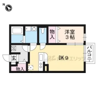 パークハイム【202号室】の間取り