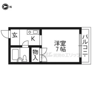 メゾン・プルメリア【302号室】の間取り