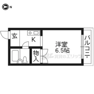 メゾン・プルメリア【301号室】の間取り