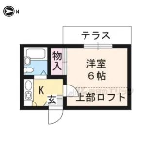 HOMEST大手町【104号室】の間取り