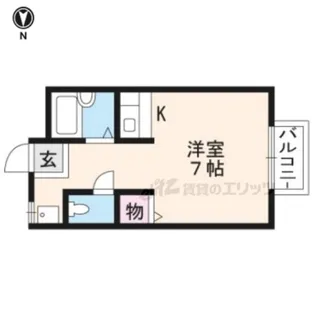 RBK【1階】の間取り