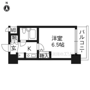 デリード&サンヴェール桂川東【5階】の間取り