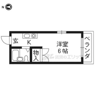 田中マンション【1階】の間取り