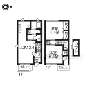 ラフレシール?【103号室】の間取り
