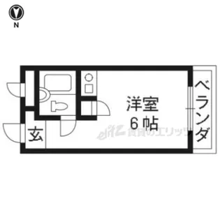 朝日プラザ鴨川?【306号室】の間取り