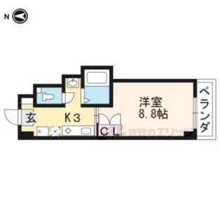 ベクヴェーム21【2階】の間取り