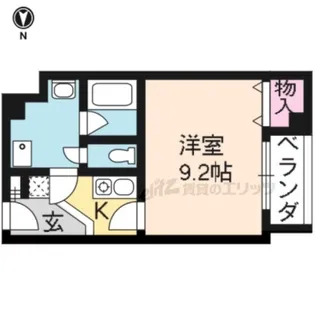 三越ビル【403号室】の間取り