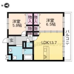 セラビ112 【2階】の間取り