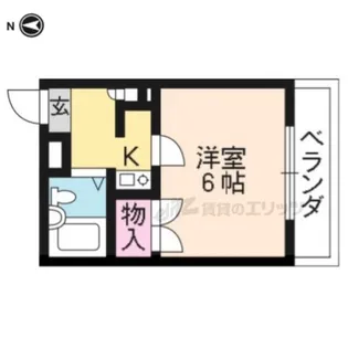 ルビナス竹澤【302号室】の間取り