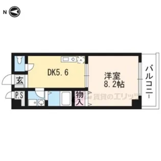 ポピットハイム【6階】の間取り