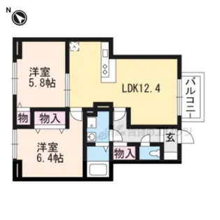 ウイニング【1階】の間取り