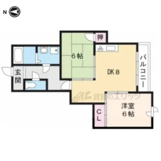 A BIL21【306号室】の間取り