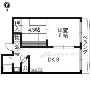 NSO?1【2F号室】の間取り