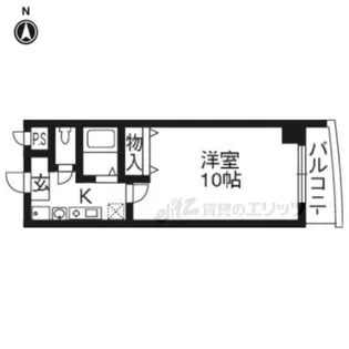 HiroMomoyama【201号室】の間取り